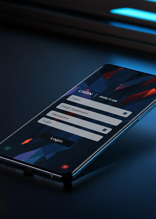 Interface de connexion sécurisée du Golden Panda Casino, affichant les champs d'identification et les options de récupération de compte.